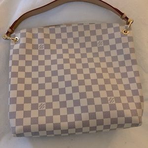 Purse Louis Vuitton Damier Azur Graceful PM
